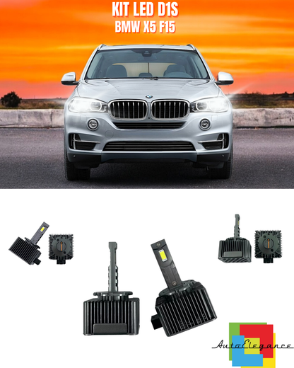 ⭐LAMPADE ANABBAGLIANTI D1S KIT LED 6000K ADATTO PER BMW X5 F15⭐