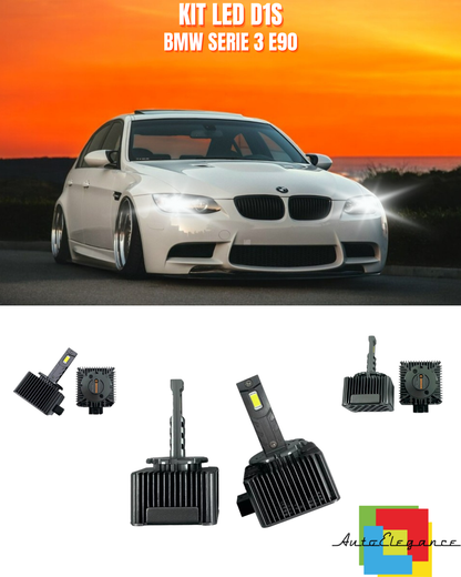 ⭐LAMPADE ANABBAGLIANTI D1S KIT LED 6000K ADATTO PER BMW SERIE 3 E90⭐