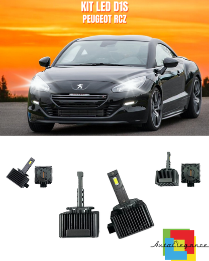 ⭐LAMPADE ANABBAGLIANTI D1S KIT LED 6000K ADATTO PER PEUGEOT RCZ⭐