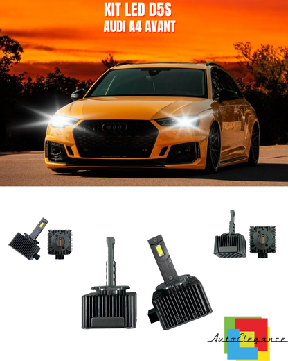 ⭐LAMPADE ANABBAGLIANTI D5S KIT LED 6000K ADATTO PER AUDI A4 AVANT⭐