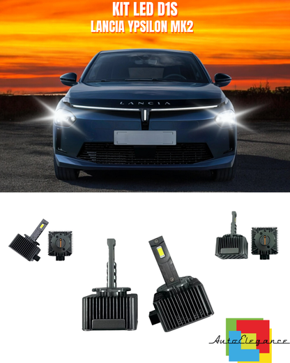 ⭐LAMPADE ANABBAGLIANTI D1S KIT LED 6000K ADATTO PER LANCIA YPSILON MK2⭐