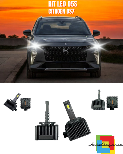 ⭐LAMPADE ANABBAGLIANTI D5S KIT LED 6000K ADATTO PER CITROEN DS7⭐