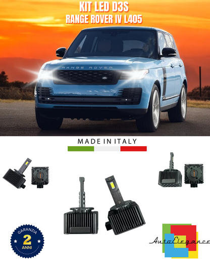 ⭐LAMPADE ANABBAGLIANTI D3S KIT LED 6000K ADATTO PER RANGE ROVER IV L405⭐
