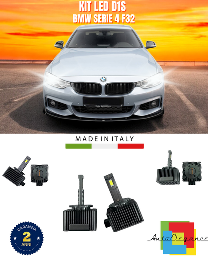 ⭐LAMPADE ANABBAGLIANTI D1S KIT LED 6000K ADATTO PER BMW SERIE 4 F32⭐