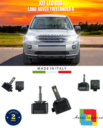 ⭐LAMPADE ANABBAGLIANTI D1S KIT LED 6000K ADATTO PER LAND ROVER FREELANDER II⭐