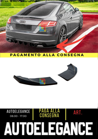 💥Splitter laterali posteriori V.2 Adatto Per Audi TT S-Line 8S💥