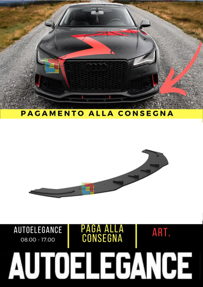 💥Splitter anteriore Street Pro Adatto Per  Audi A7 RS7 Look C7💥