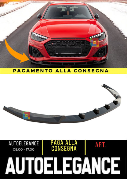 😍Splitter anteriore V.2 ADatto Per Audi RS4 B9 Facelift😍