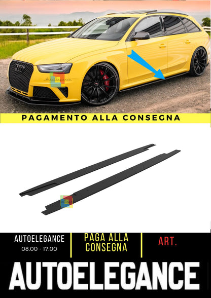 🔥Minigonne laterali Street Pro Adatto Per Audi RS4 B8🔥