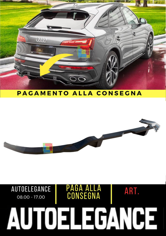 😍Rear splitter suitable forAudi SQ5 / Q5 S-Line Sportback Mk2😍