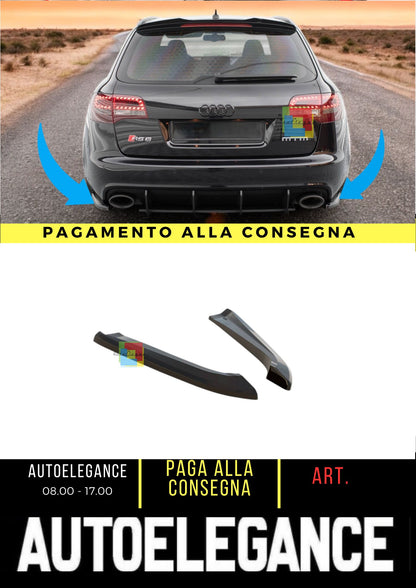 😍Rear side splitter suitable for Audi RS6 Avant C6😍