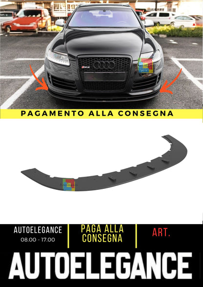 🌺Street Pro Front Splitter Suitable For Audi RS6 Avant C6🌺
