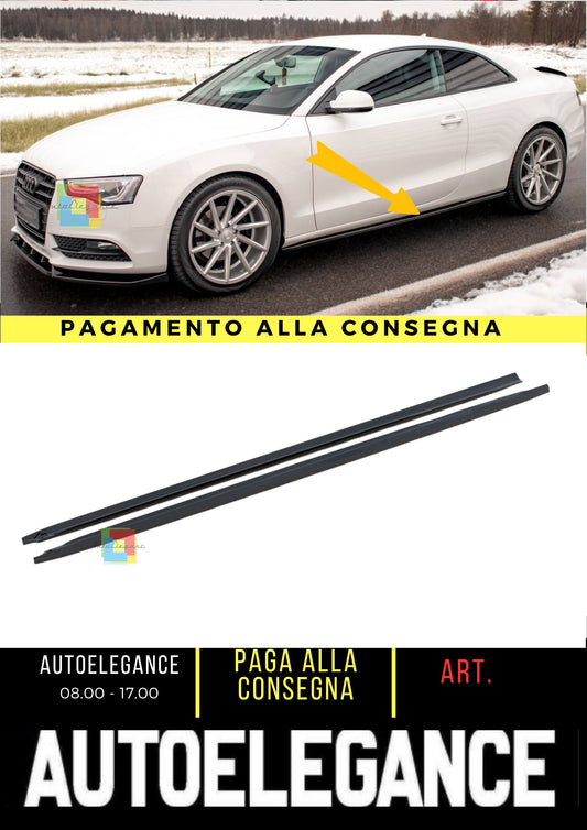 🌺Side Skirts V.2 Suitable For Audi A5 / A5 S-Line / S5 Coupe 8T🌺