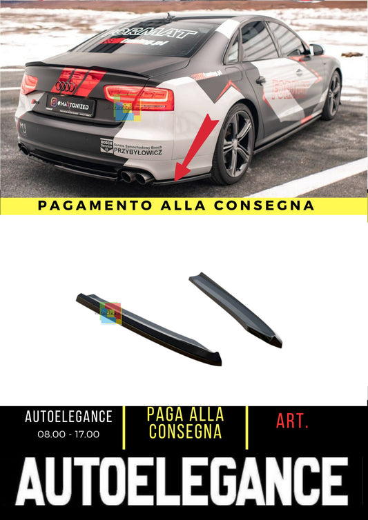 ✨Rear Side Splitter Suitable for Audi S8 D4✨