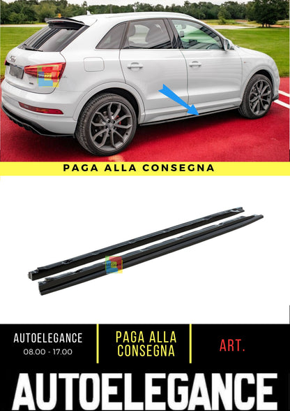 😎Audi Q3 Sport 8U Facelift Side Skirt Diffusers😎