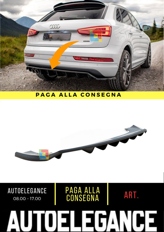 🤩Rear Splitter Suitable For Audi Q3 Sport 8U Facelift🤩
