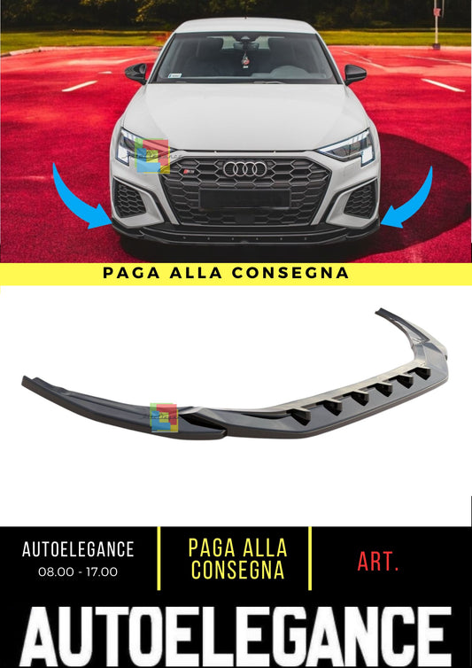 😎Front Splitter V.4 Suitable For Audi S3 / A3 S-Line 8Y😎