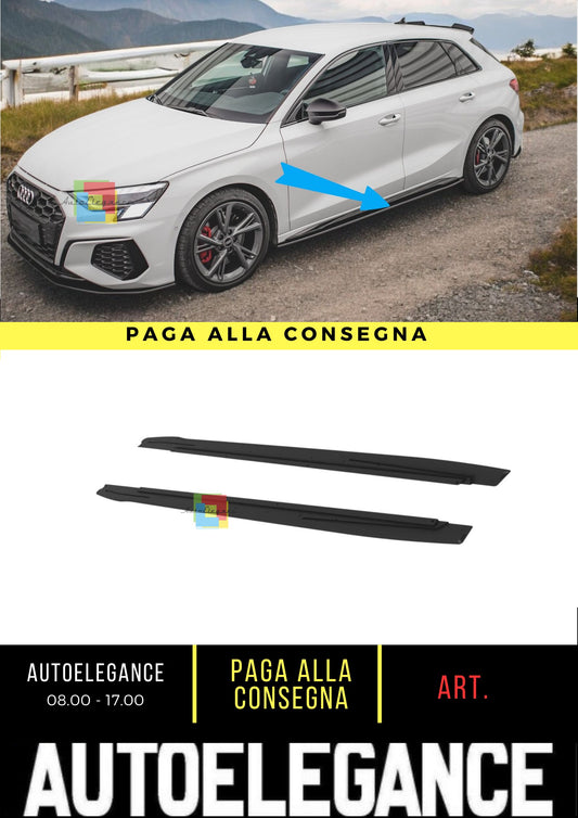 😎Street Pro Side Skirts Suitable For Audi S3/ A3 S-Line 8Y / 8Y Facelift😎