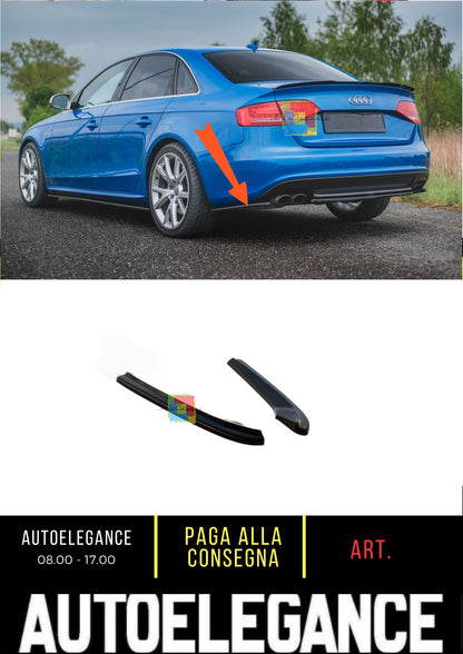 🔥Splitter Laterali Posteriori Adatto Per Audi S4 / A4 S-Line B8 Berlina🔥
