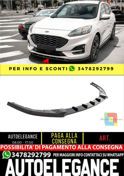 ✨Splitter ADATTO PER Ford Kuga ST-Line MK3 2019+✨