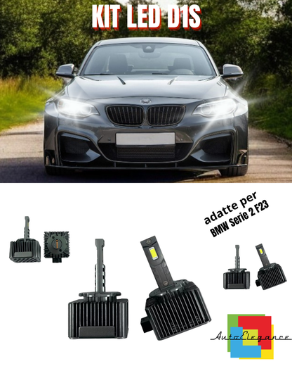 ⭐LAMPADE D1S LED 6000K DA XENON A LED MATRIX ADATTO PER BMW SERIE 2 F23 ⭐