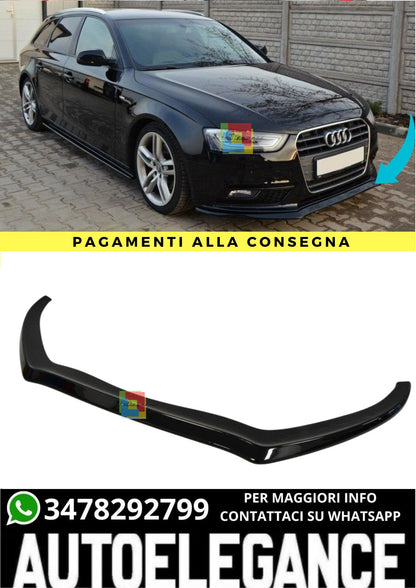 🔥Front Splitter V.2 Suitable For Audi A4 B8 FL🔥