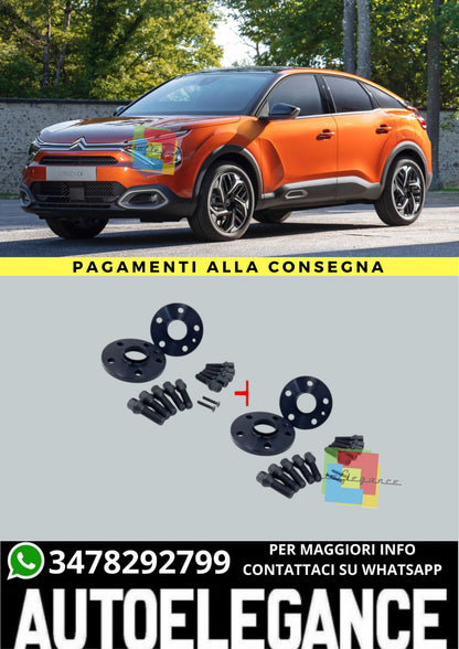 🔥KIT 4 DISTANZIALI  16+20mm adatto per CITROEN C4 III dal 2020🔥