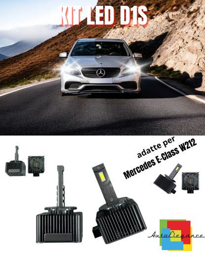 ⭐LAMPADE D1S LED 6000K DA XENON A LED MATRIX ADATTO PER MERCEDES E-CLASS W212 ⭐