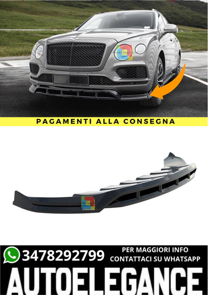 🔥Splitter Anteriore Adatto Per Bentley Bentayga Mk1🔥