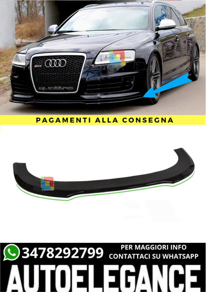 🔥FRONT SPLITTER SUITABLE FOR AUDI RS6 C6🔥