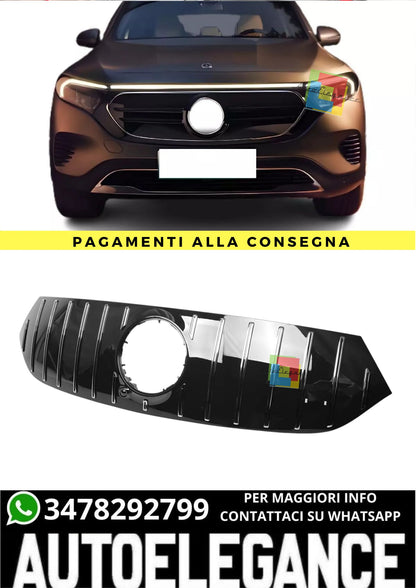 ❤️‍🔥GRIGLIA PANAMERICANA PER MERCEDES EQB X243 W243 CROMATA NERA STANDARD❤️‍🔥