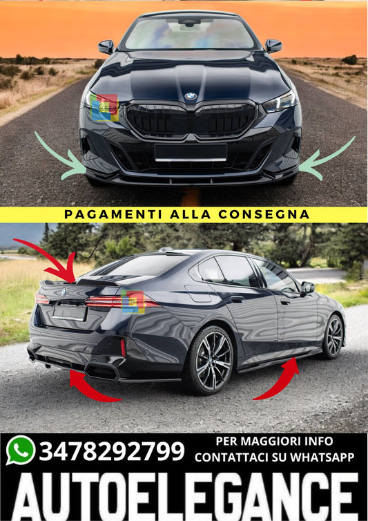 🔥Bodykit  V.2 Adatto Per V.1 BMW 5 M-Pack G60🔥