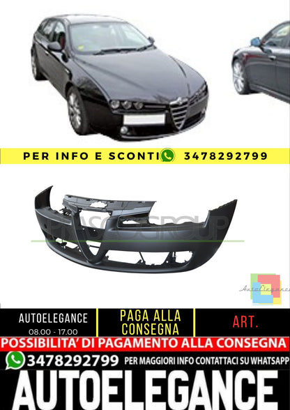 🔥AA0901001 PARAURTI ANTERIORE CON PRIMER PER ALFA ROMEO - 159 2005-2011🔥