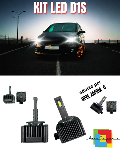 ⭐LAMPADE D1S LED 6000K DA XENON A LED MATRIX ADATTO PER OPEL ZAFIRA  C⭐