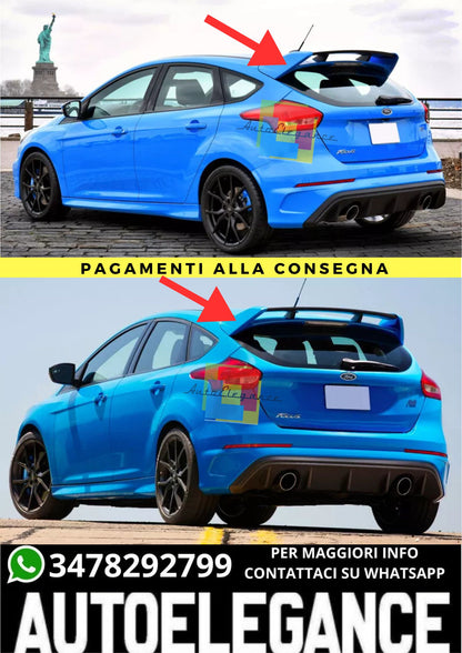 🔥SPOILER  ADATTO PER  FORD FOCUS 3 STYLE RS ( 2011-2018 )🔥v