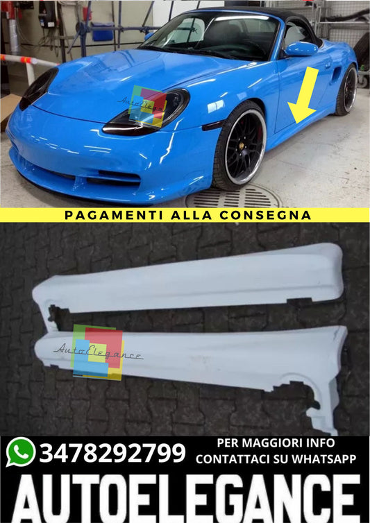 🔥MINIGONNE ADATTO PER  PORSCHE BOXSTER 986 GT3 STILE ( 1996-2004 )🔥
