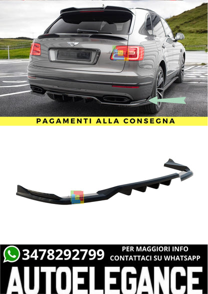 🔥Splitter Posteriore (con barre verticali)  Adatto Per Bentley Bentayga Mk1🔥