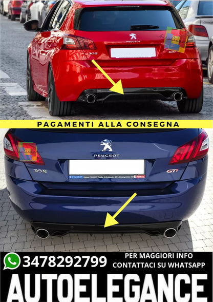 ❤️‍🔥DIFUSORE ADATTO PER PEUGEOT 308 MK2 GTI❤️‍🔥