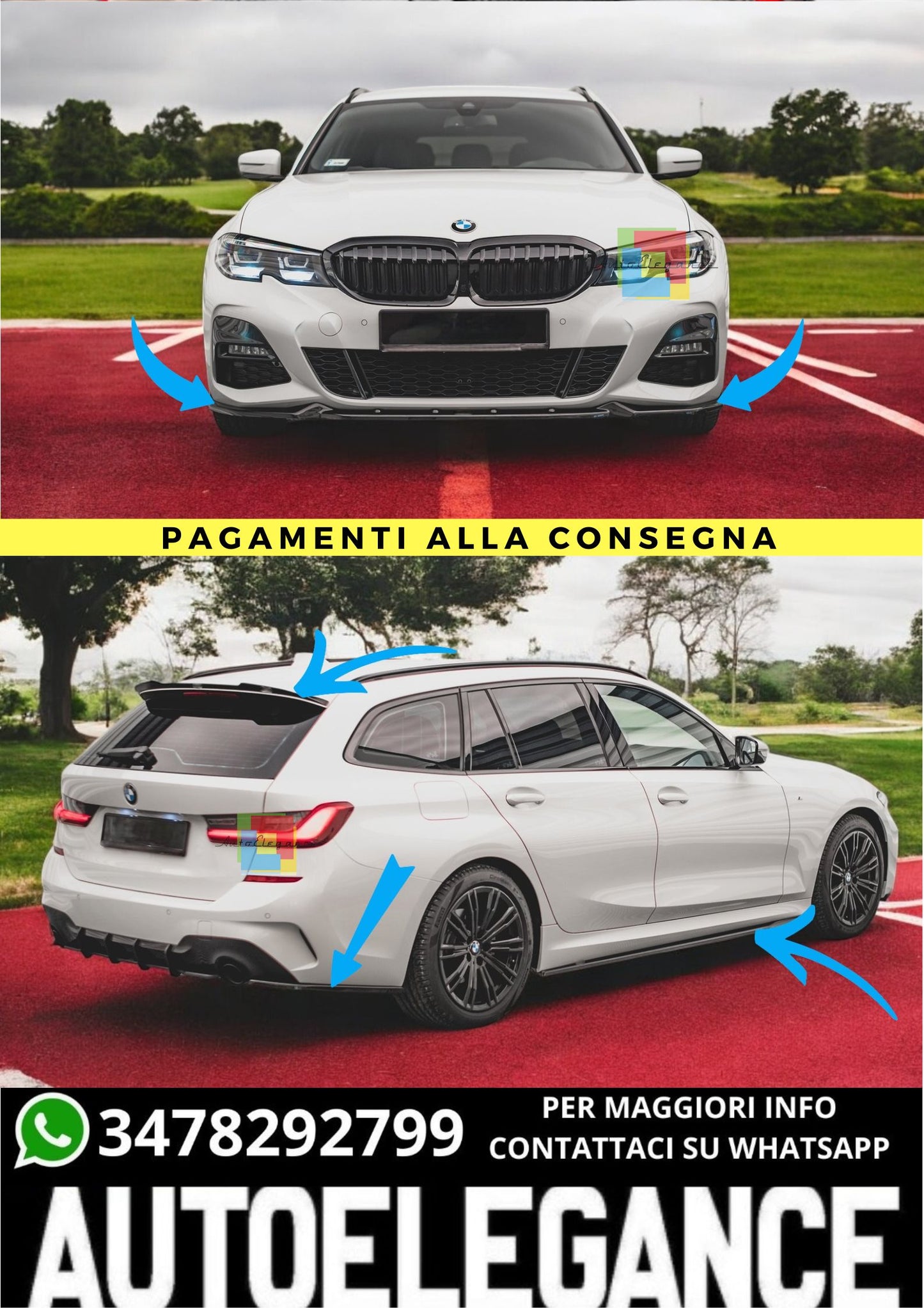 🔥Bodykit  Adatto Per BMW 3 M-Pack Touring G21🔥