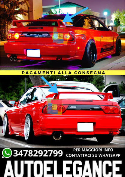 🔥SPOILER ADATTO PER   NISSAN S13 180SX 200SX 240SX STYLE KOUKI🔥