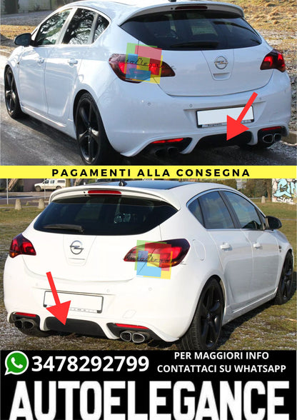 🔥DIFFUSORE ADATTO PER OPEL ASTRA J 5 PORTE ( 2009-2012 )🔥