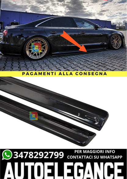 🔥Minigonne Laterali Adatto Per Audi S8 D4 FL🔥
