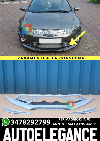 ❤️‍🔥PARAURTI ANTERIORE AGGIUNTIVO PER HONDA CIVIC (2006-2011)  ❤️‍🔥