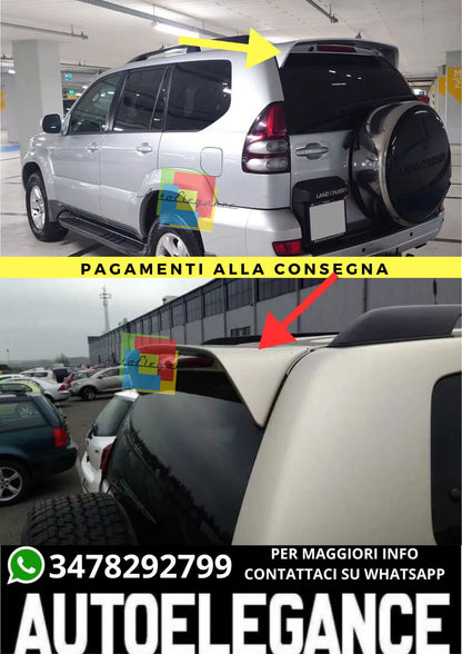 🔥SPOILER ADATTO PER TOYOTA LAND CRUISER J12 120 125 ( 2002-2010 ) 🔥