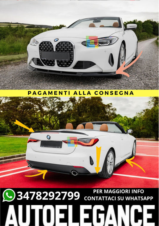 🔥Bodykit  V.1 Adatto Per   BMW 4 Coupe / Cabrio G22 / G23🔥