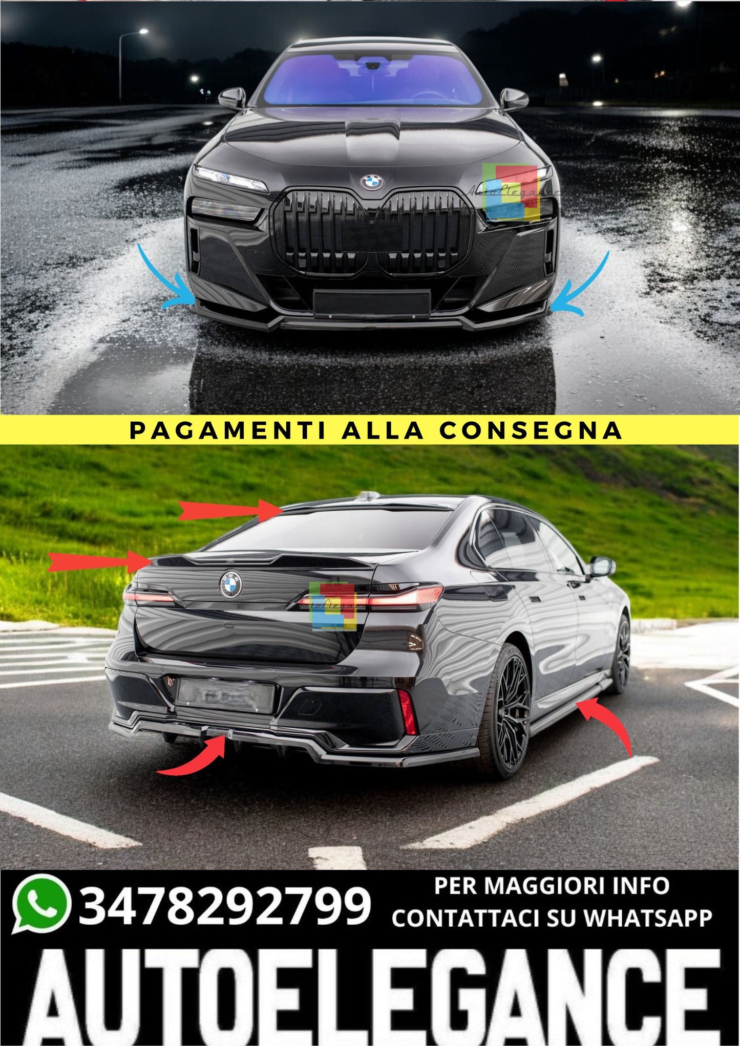 🔥Bodykit Adatto Per BMW 740d M-Pack G70🔥