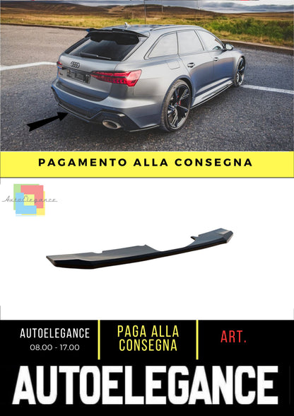 😎Splitter posteriore adatto per Audi RS6 C8😎