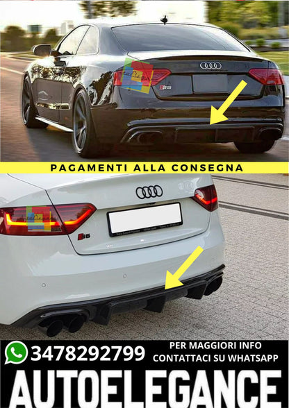 ❤️‍🔥DIFFUSORE ADATTO PER  AUDI A5 8T S-LINE ( 2012-2016 ) ❤️‍🔥