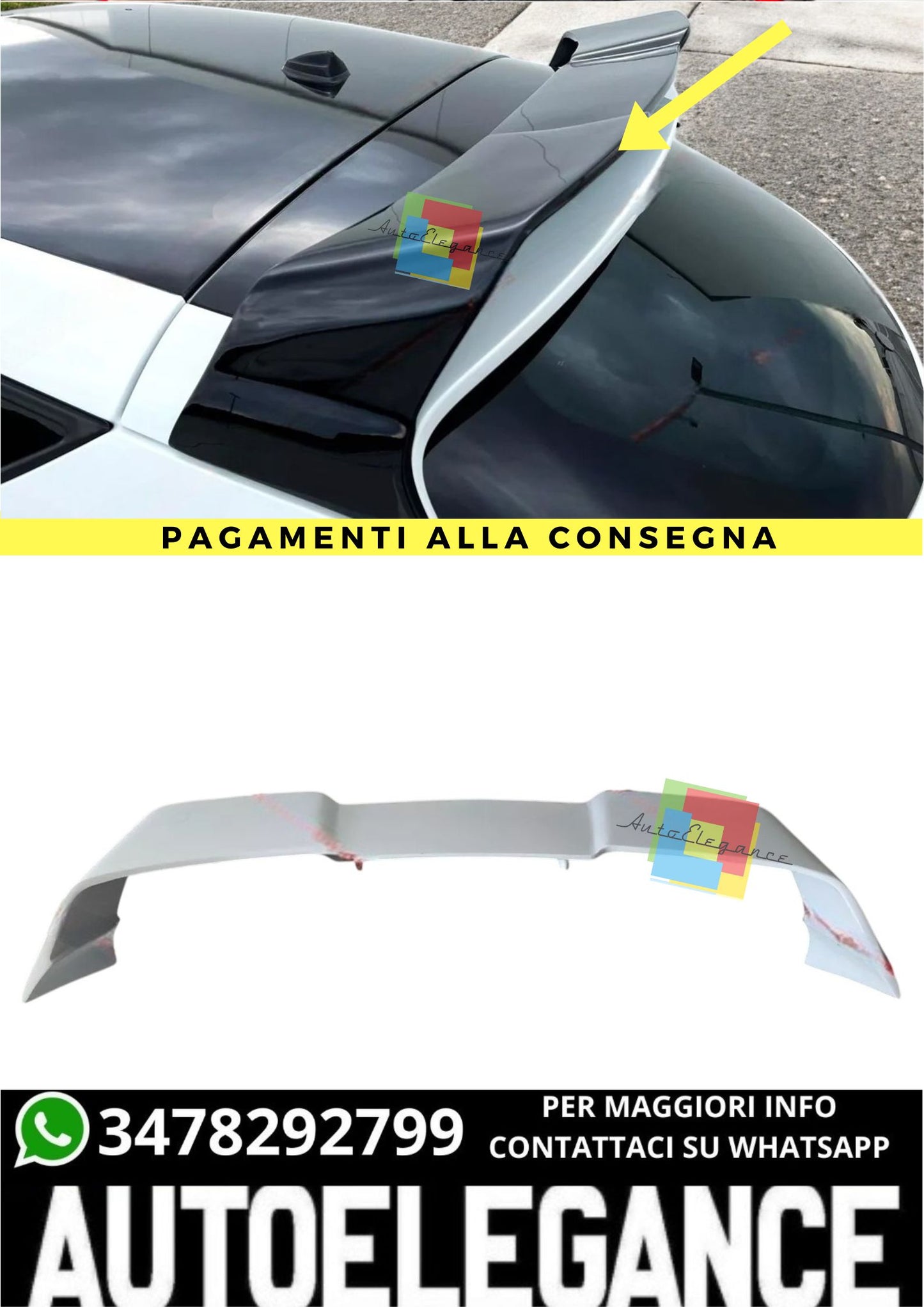 ❤️‍🔥SPOILER ADATTO PER RENAULT MEGANE 3 RS❤️‍🔥