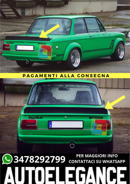 🔥SPOILER  ADATTO PER  BMW SERIE 02  E10 E20 1602 1802 2002 🔥